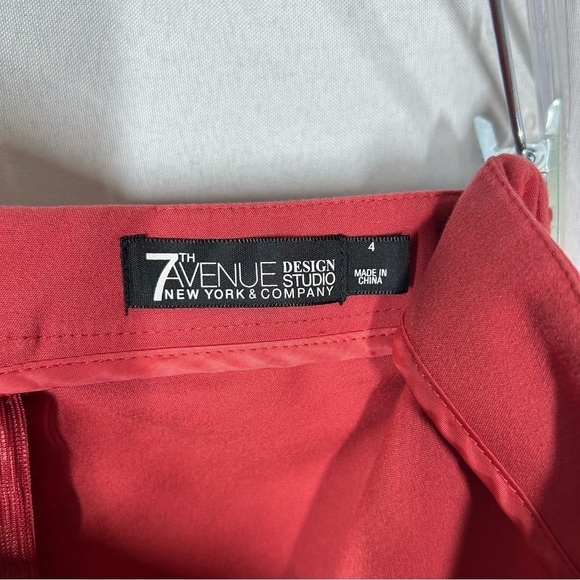 NY&C | Hot Pink Mini Skirt Women’s Size 4 - Picture 6 of 8